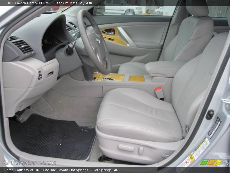 Titanium Metallic / Ash 2007 Toyota Camry XLE V6