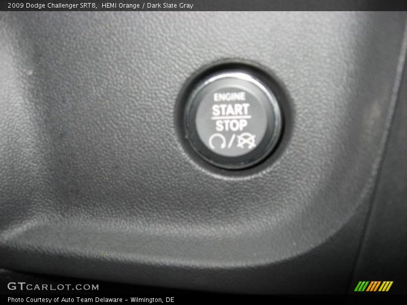 HEMI Orange / Dark Slate Gray 2009 Dodge Challenger SRT8