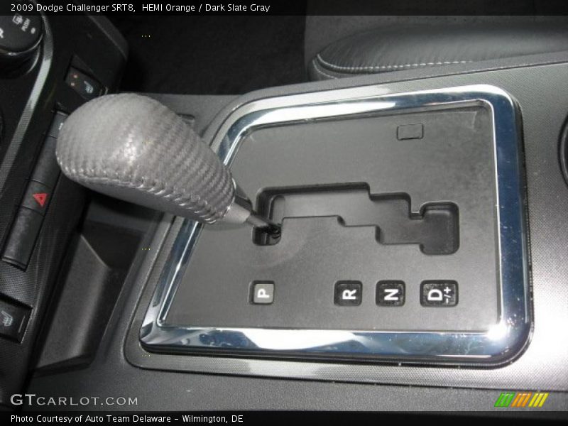HEMI Orange / Dark Slate Gray 2009 Dodge Challenger SRT8