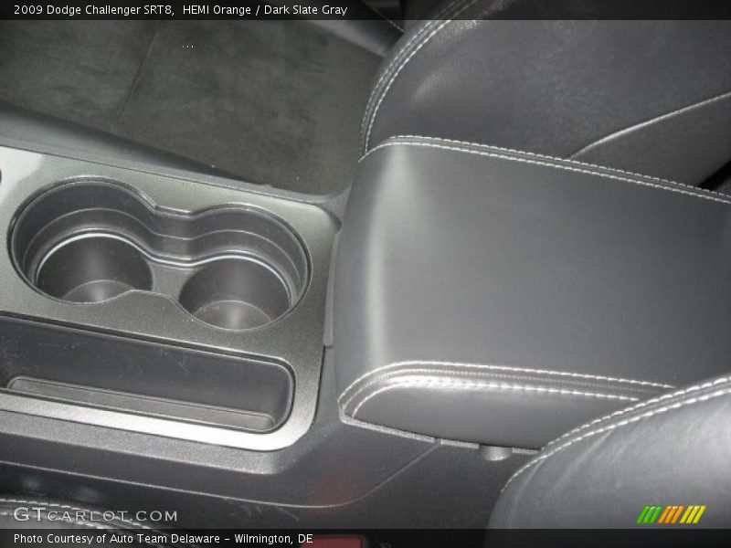 HEMI Orange / Dark Slate Gray 2009 Dodge Challenger SRT8