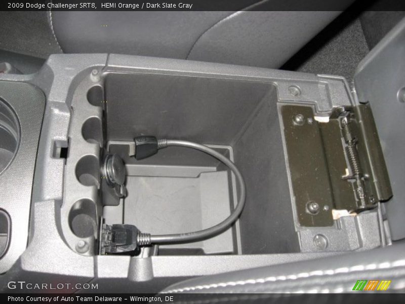 HEMI Orange / Dark Slate Gray 2009 Dodge Challenger SRT8