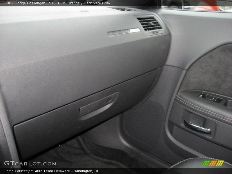 HEMI Orange / Dark Slate Gray 2009 Dodge Challenger SRT8