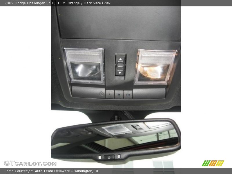 HEMI Orange / Dark Slate Gray 2009 Dodge Challenger SRT8
