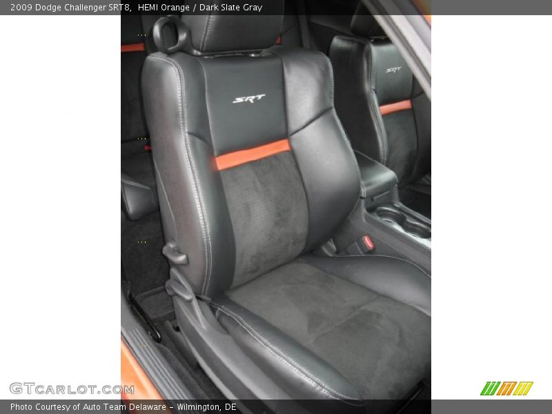 HEMI Orange / Dark Slate Gray 2009 Dodge Challenger SRT8