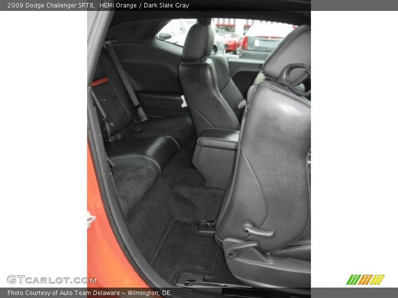 HEMI Orange / Dark Slate Gray 2009 Dodge Challenger SRT8