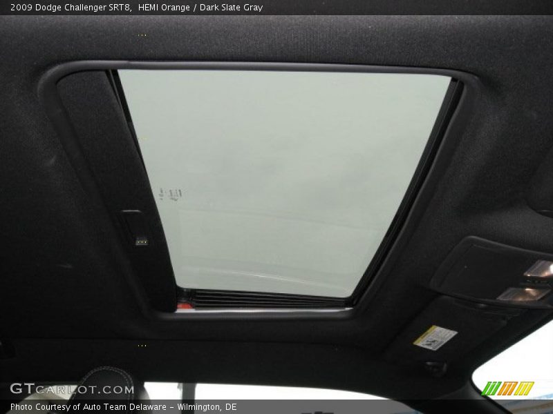 HEMI Orange / Dark Slate Gray 2009 Dodge Challenger SRT8