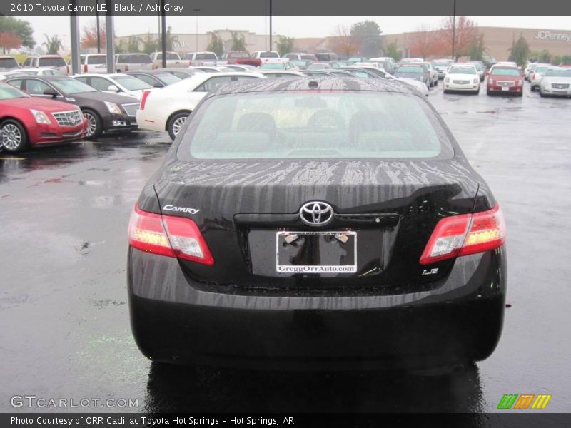 Black / Ash Gray 2010 Toyota Camry LE
