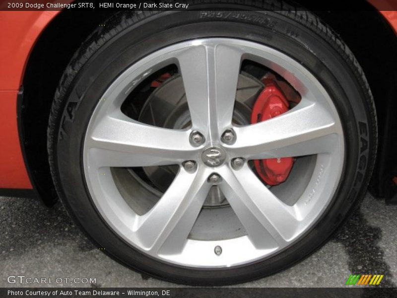 HEMI Orange / Dark Slate Gray 2009 Dodge Challenger SRT8