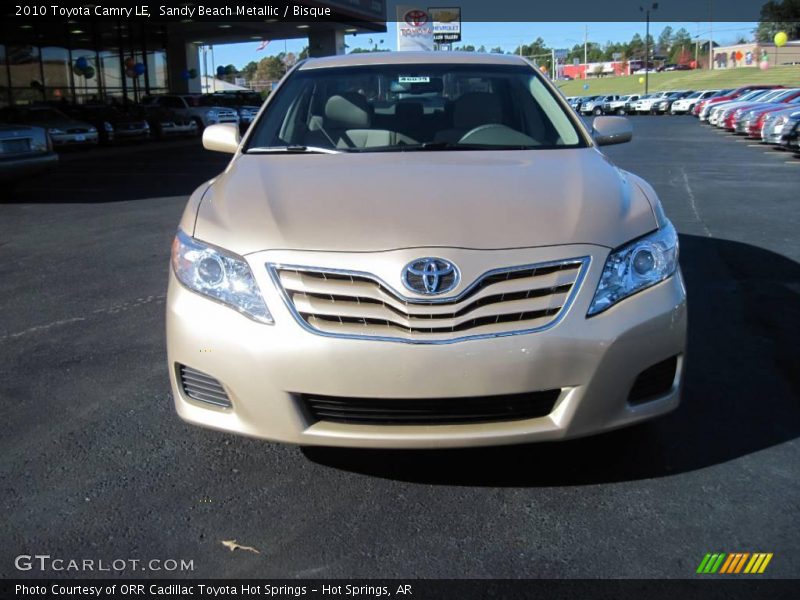Sandy Beach Metallic / Bisque 2010 Toyota Camry LE