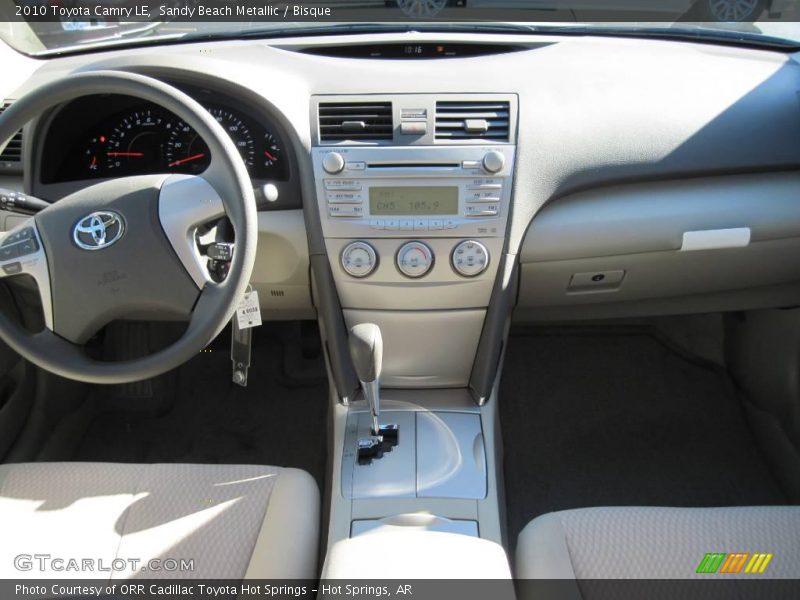 Sandy Beach Metallic / Bisque 2010 Toyota Camry LE