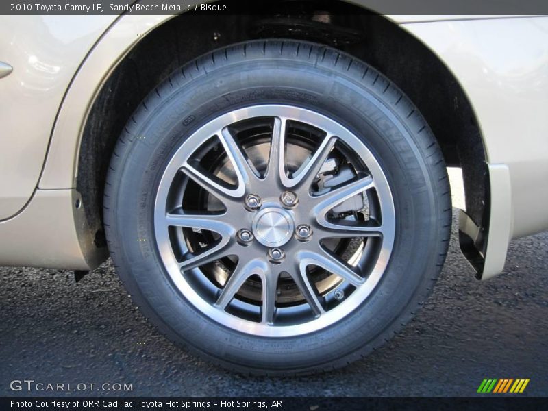 Sandy Beach Metallic / Bisque 2010 Toyota Camry LE