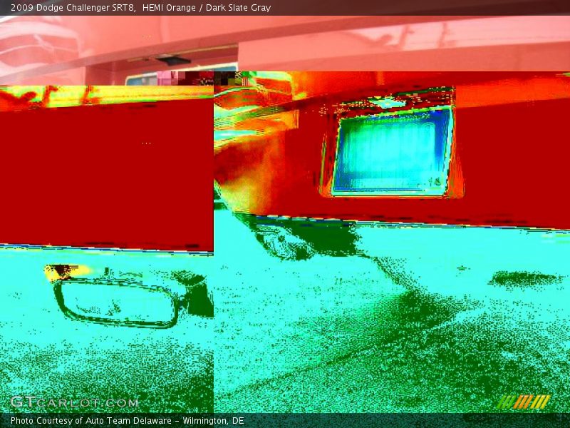 HEMI Orange / Dark Slate Gray 2009 Dodge Challenger SRT8