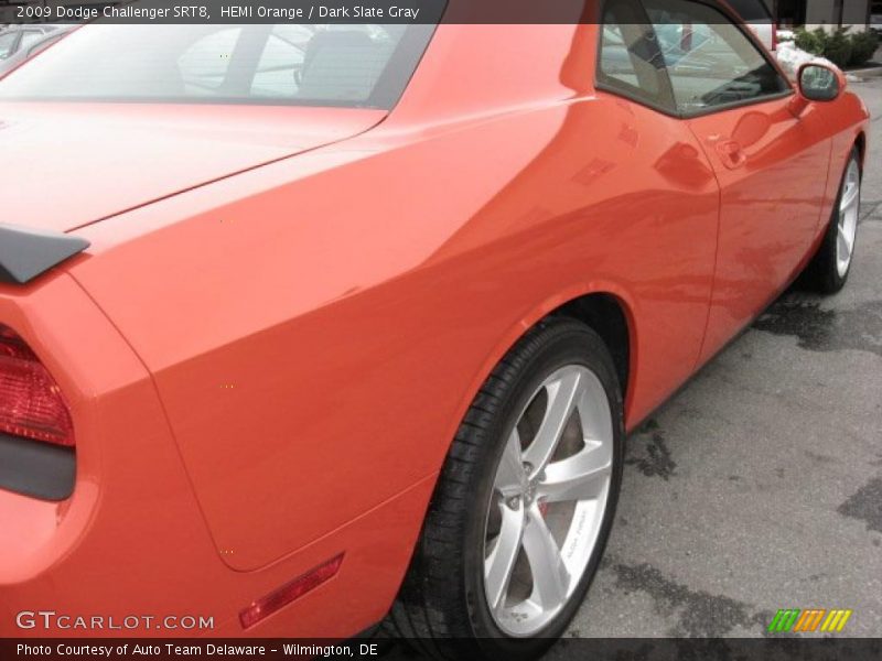 HEMI Orange / Dark Slate Gray 2009 Dodge Challenger SRT8