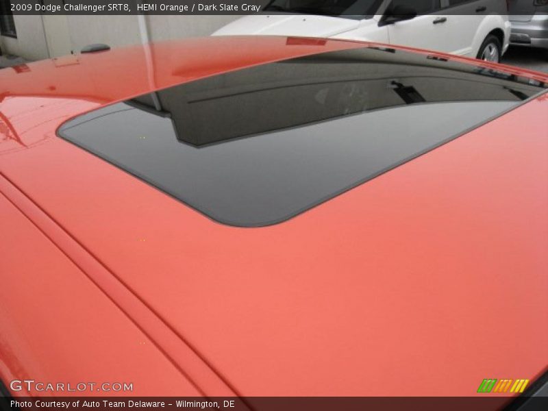 HEMI Orange / Dark Slate Gray 2009 Dodge Challenger SRT8