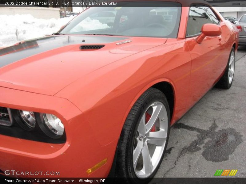 HEMI Orange / Dark Slate Gray 2009 Dodge Challenger SRT8