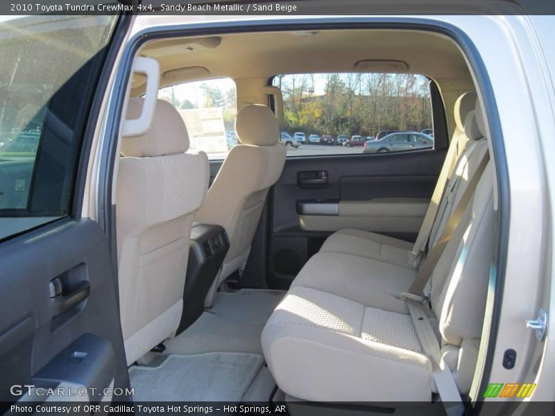 Sandy Beach Metallic / Sand Beige 2010 Toyota Tundra CrewMax 4x4