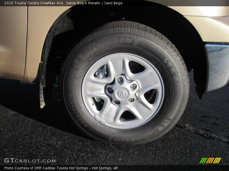 Sandy Beach Metallic / Sand Beige 2010 Toyota Tundra CrewMax 4x4