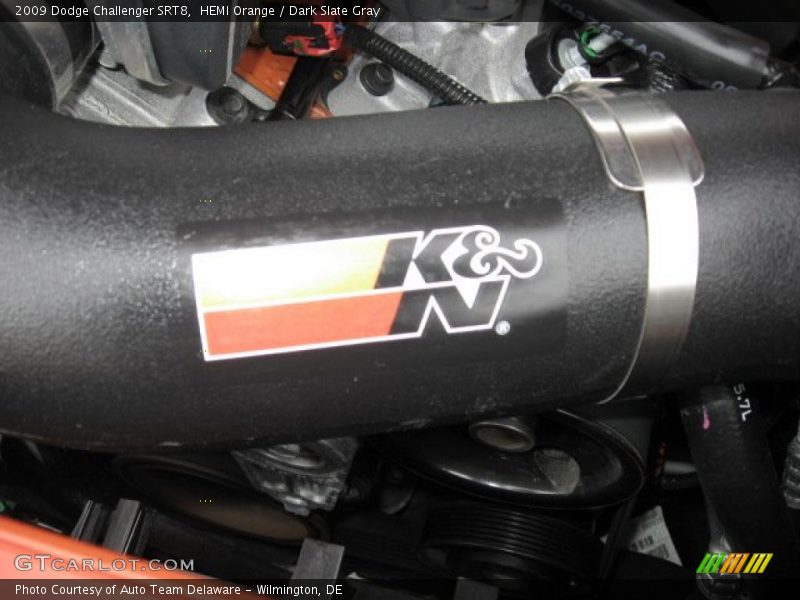 HEMI Orange / Dark Slate Gray 2009 Dodge Challenger SRT8