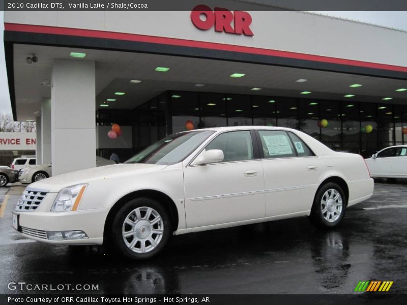 Vanilla Latte / Shale/Cocoa 2010 Cadillac DTS