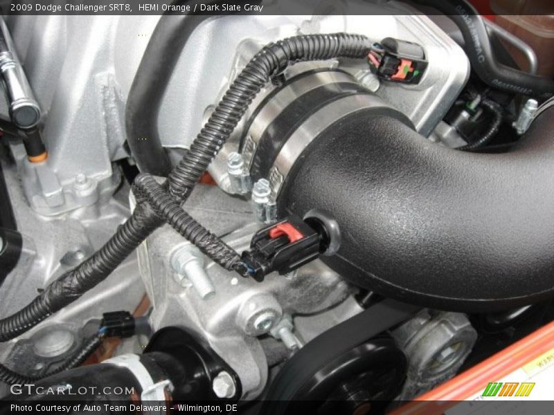 HEMI Orange / Dark Slate Gray 2009 Dodge Challenger SRT8