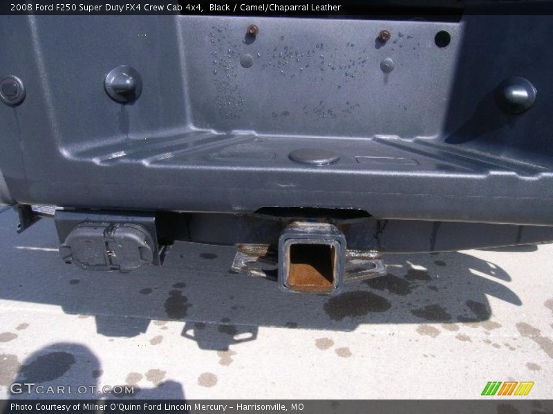 Black / Camel/Chaparral Leather 2008 Ford F250 Super Duty FX4 Crew Cab 4x4