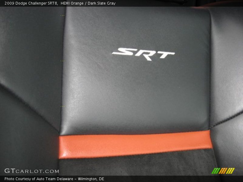 HEMI Orange / Dark Slate Gray 2009 Dodge Challenger SRT8