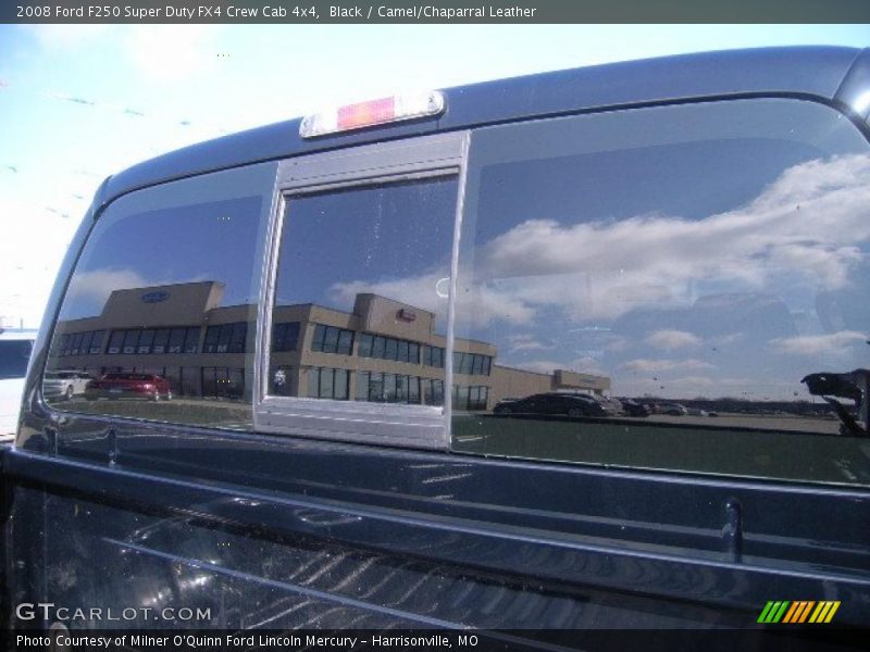 Black / Camel/Chaparral Leather 2008 Ford F250 Super Duty FX4 Crew Cab 4x4