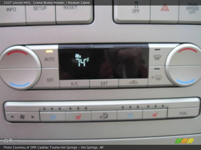 Creme Brulee Metallic / Medium Camel 2007 Lincoln MKX