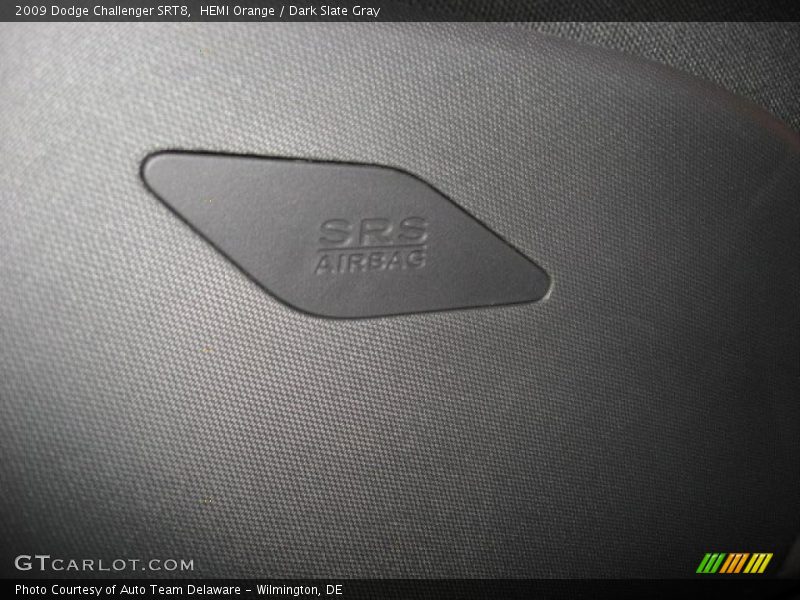 HEMI Orange / Dark Slate Gray 2009 Dodge Challenger SRT8