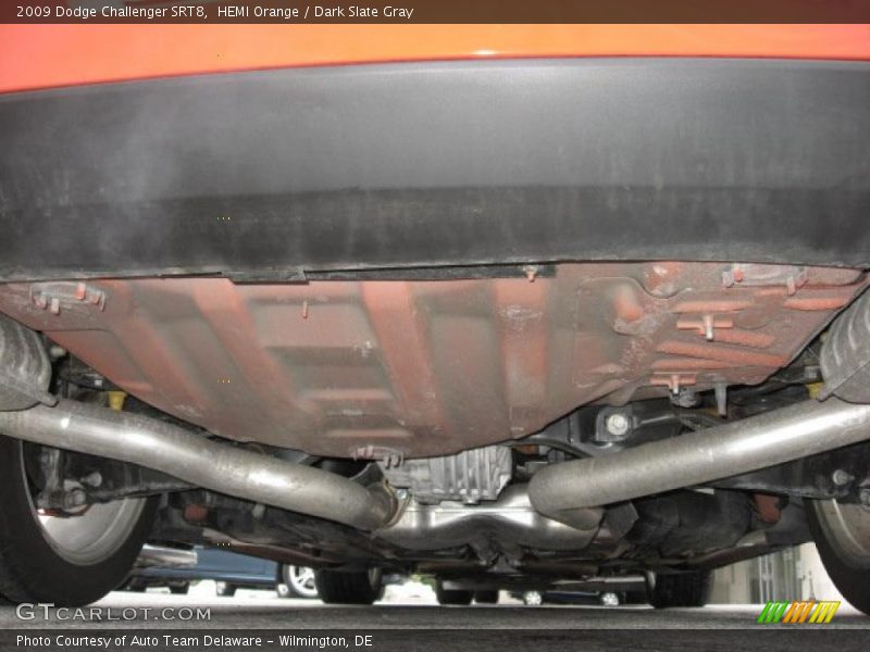 HEMI Orange / Dark Slate Gray 2009 Dodge Challenger SRT8