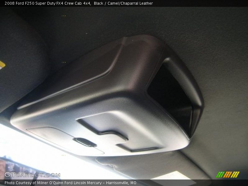 Black / Camel/Chaparral Leather 2008 Ford F250 Super Duty FX4 Crew Cab 4x4