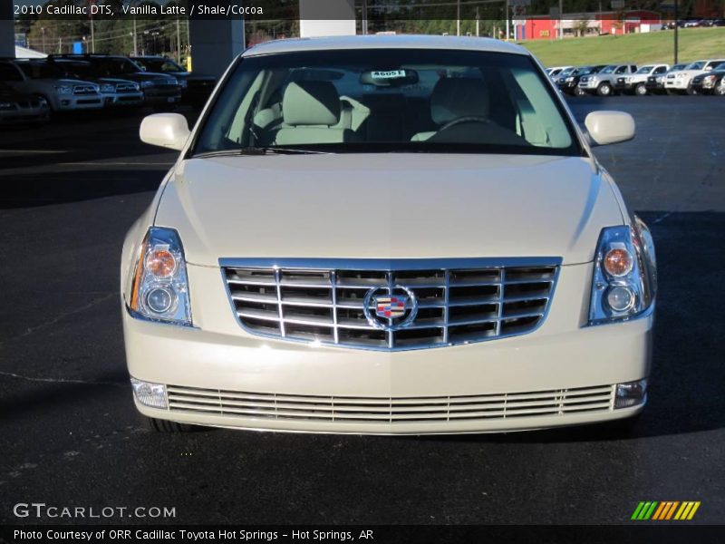 Vanilla Latte / Shale/Cocoa 2010 Cadillac DTS