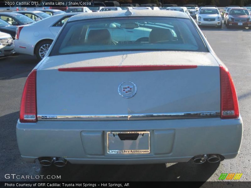 Vanilla Latte / Shale/Cocoa 2010 Cadillac DTS