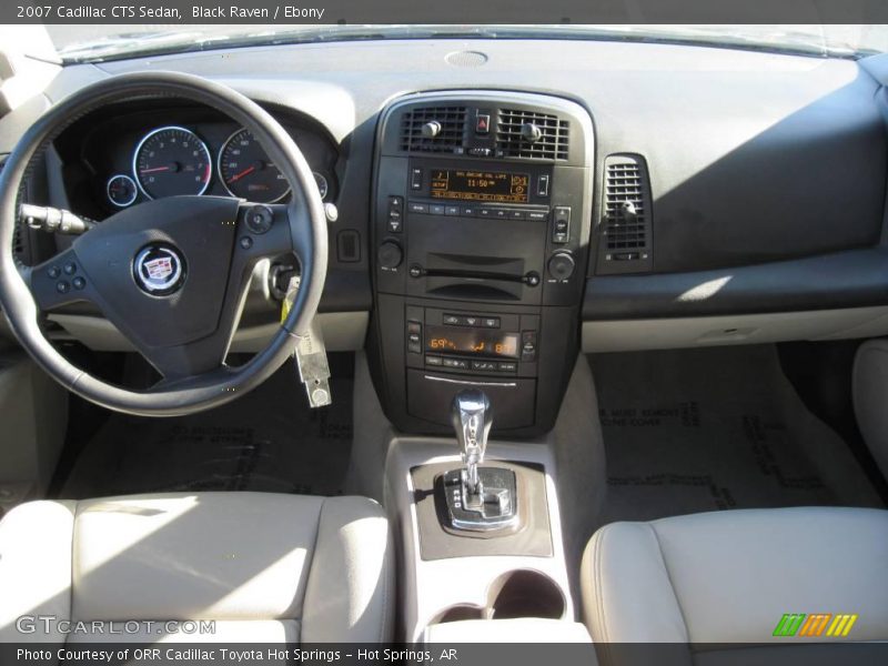 Black Raven / Ebony 2007 Cadillac CTS Sedan