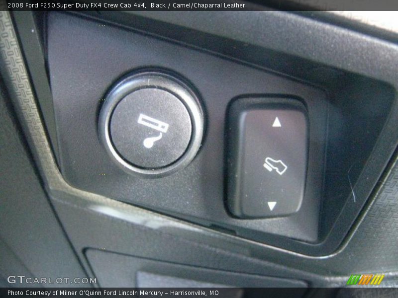 Black / Camel/Chaparral Leather 2008 Ford F250 Super Duty FX4 Crew Cab 4x4