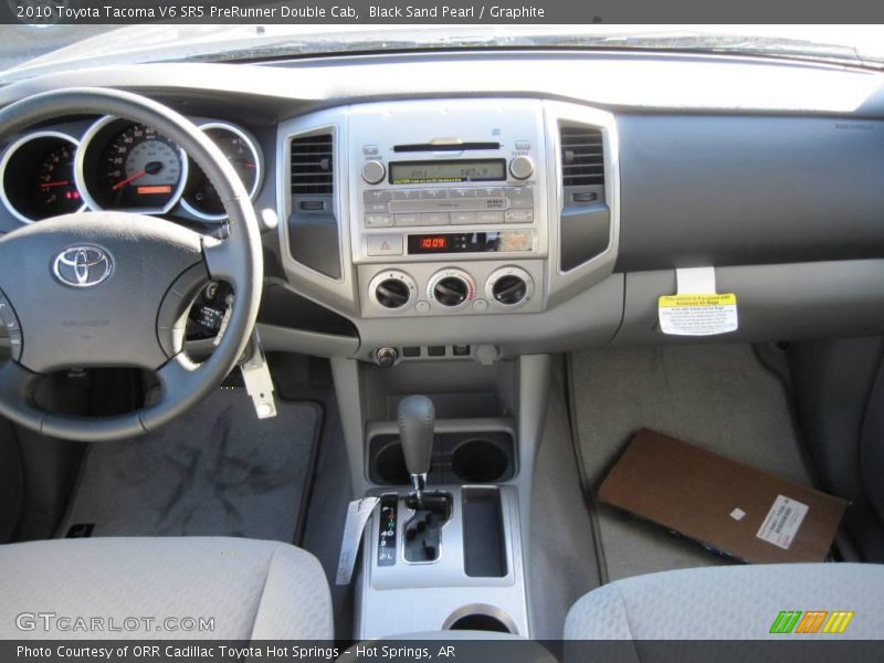 Black Sand Pearl / Graphite 2010 Toyota Tacoma V6 SR5 PreRunner Double Cab