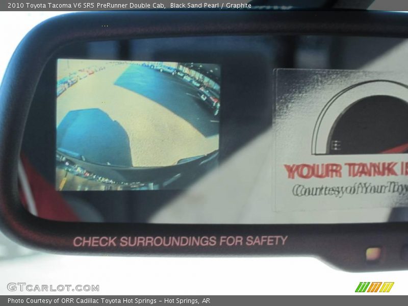 Black Sand Pearl / Graphite 2010 Toyota Tacoma V6 SR5 PreRunner Double Cab