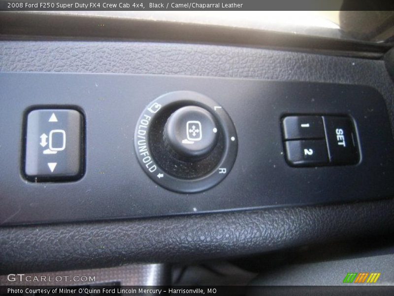 Black / Camel/Chaparral Leather 2008 Ford F250 Super Duty FX4 Crew Cab 4x4
