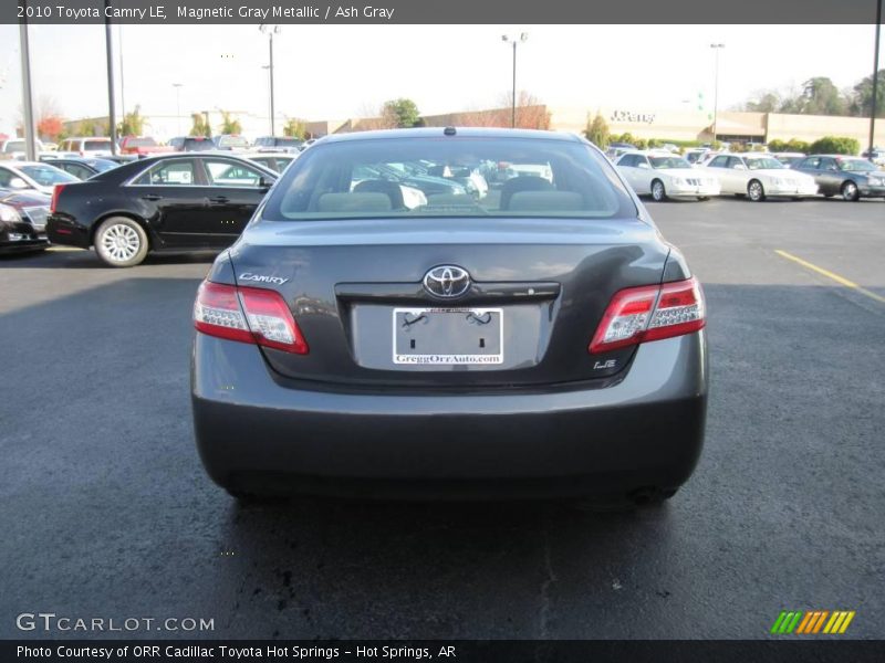 Magnetic Gray Metallic / Ash Gray 2010 Toyota Camry LE
