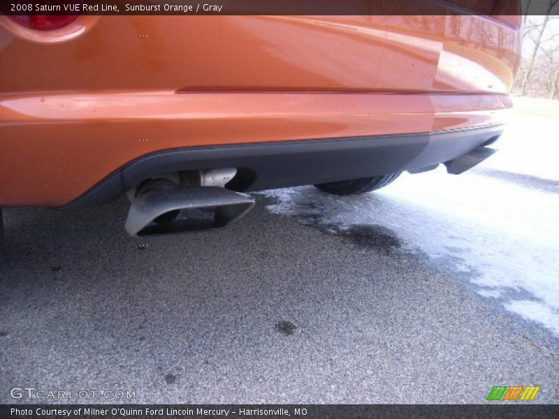 Sunburst Orange / Gray 2008 Saturn VUE Red Line