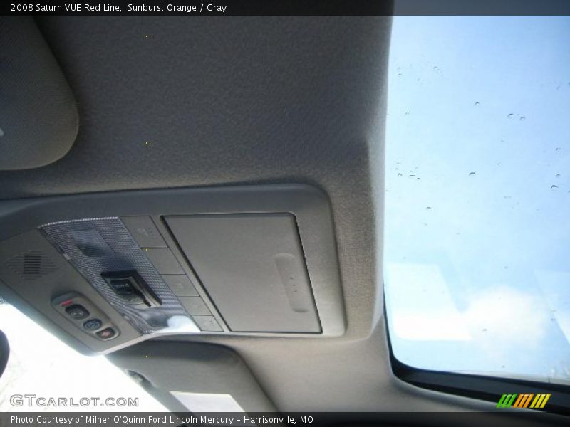 Sunburst Orange / Gray 2008 Saturn VUE Red Line
