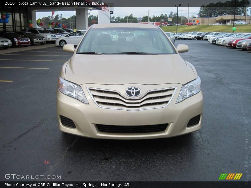 Sandy Beach Metallic / Bisque 2010 Toyota Camry LE