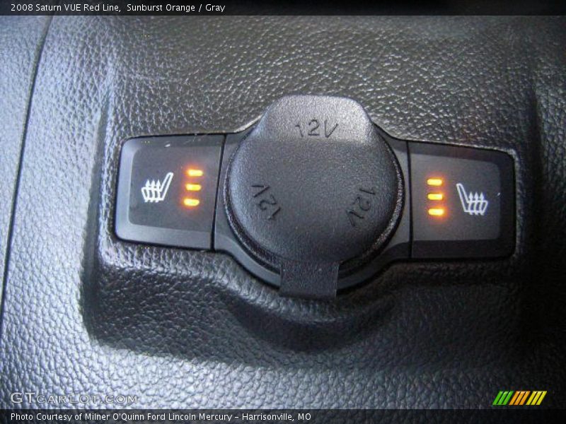 Sunburst Orange / Gray 2008 Saturn VUE Red Line