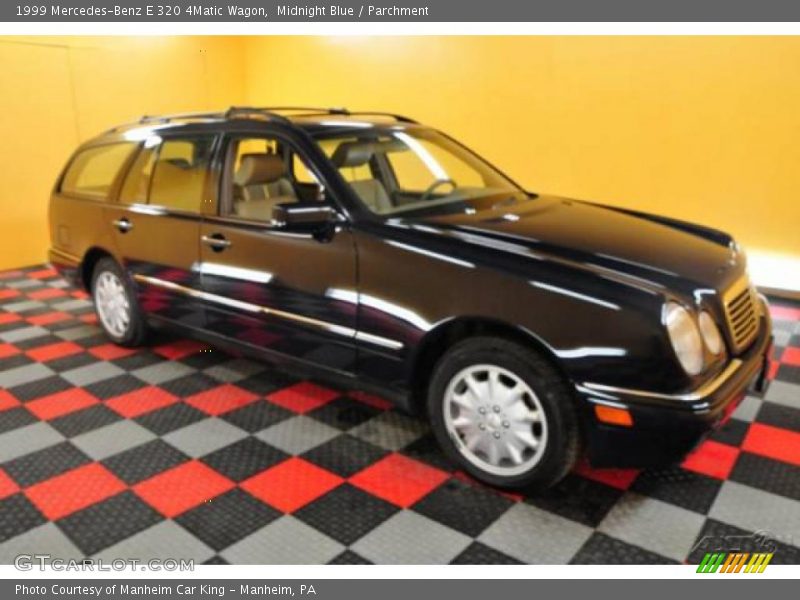 Midnight Blue / Parchment 1999 Mercedes-Benz E 320 4Matic Wagon