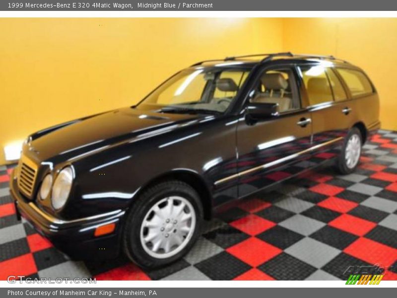 Midnight Blue / Parchment 1999 Mercedes-Benz E 320 4Matic Wagon