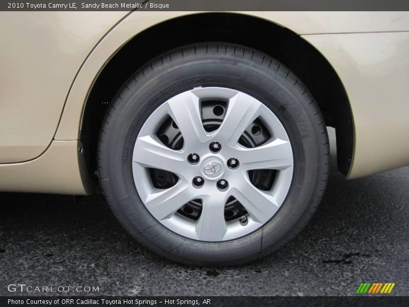 Sandy Beach Metallic / Bisque 2010 Toyota Camry LE