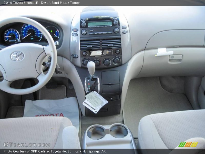 Desert Sand Mica / Taupe 2010 Toyota Sienna LE