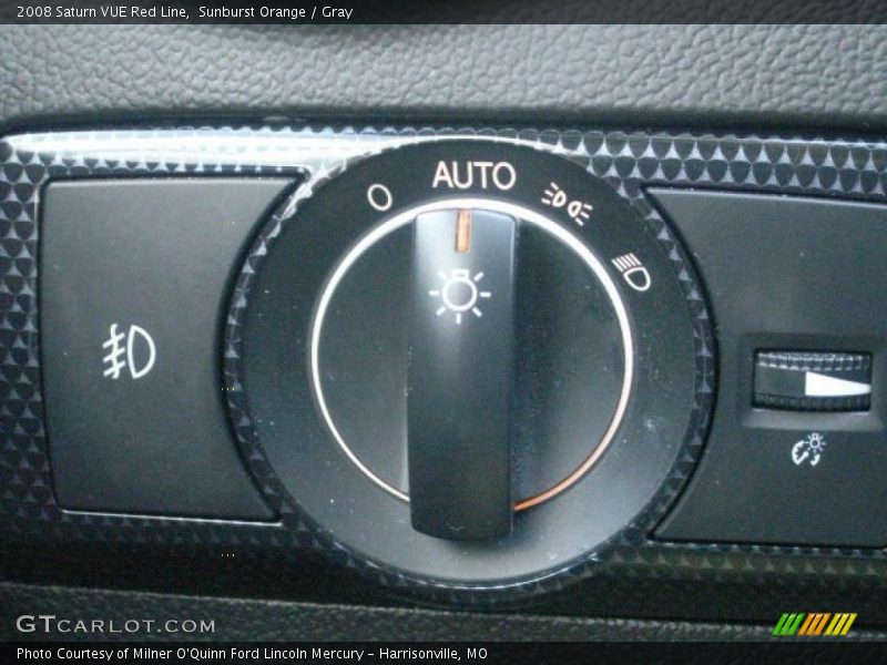 Sunburst Orange / Gray 2008 Saturn VUE Red Line