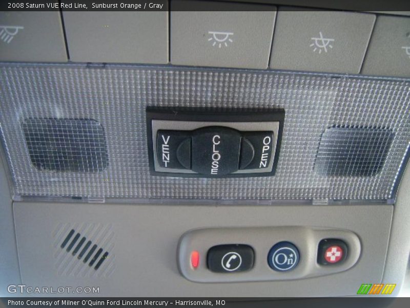 Sunburst Orange / Gray 2008 Saturn VUE Red Line