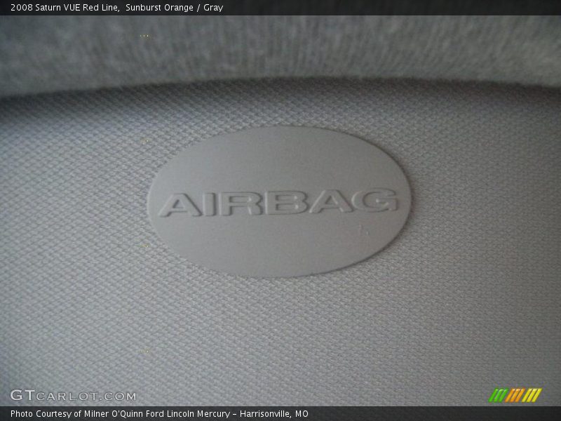 Sunburst Orange / Gray 2008 Saturn VUE Red Line